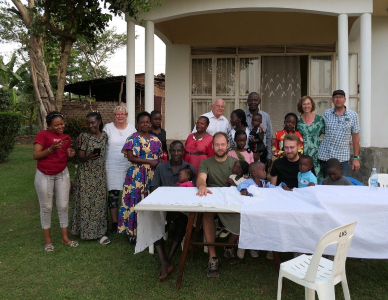 Besuch bei Freunden in Kayunga