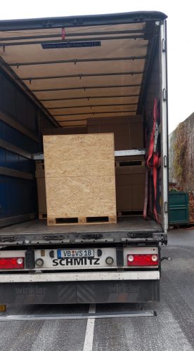 Endlich weg: Abholung der Kisten in Witzenhausen