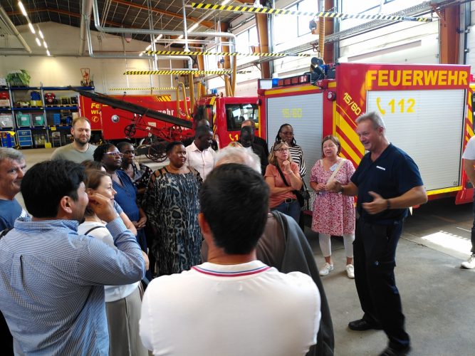Besichtigung der Feuerwehr