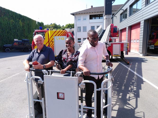 Besichtigung der Feuerwehr