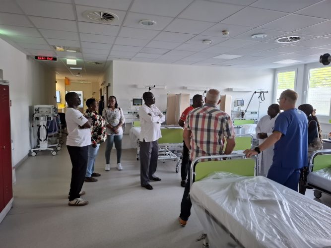 Besuch im Krankenhaus