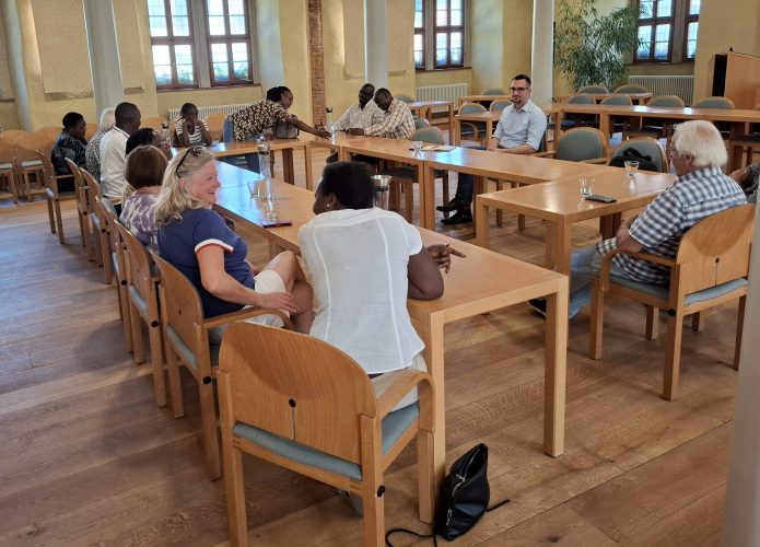 Diskussion mit dem Bürgermeister