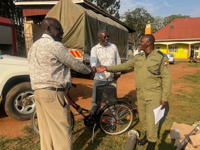 Ein Dienstfahrrad für KCDA