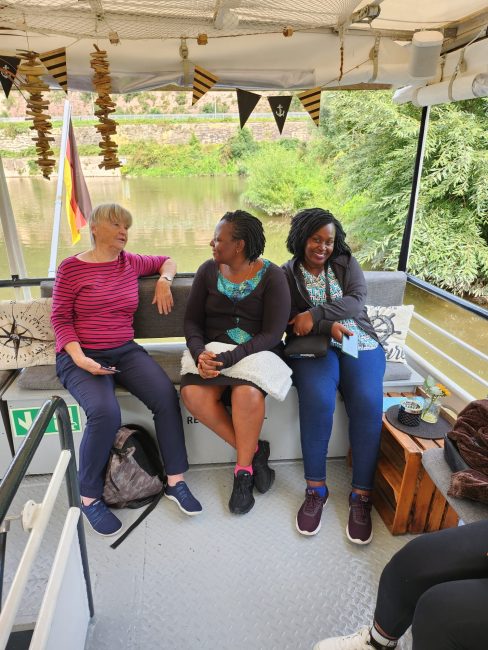 Flussfahrt auf der Fulda