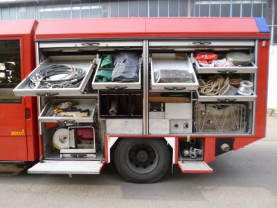 Das Fahrzeug ist voll ausgerüstet