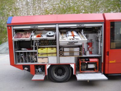 Das Fahrzeug ist voll ausgerüstet