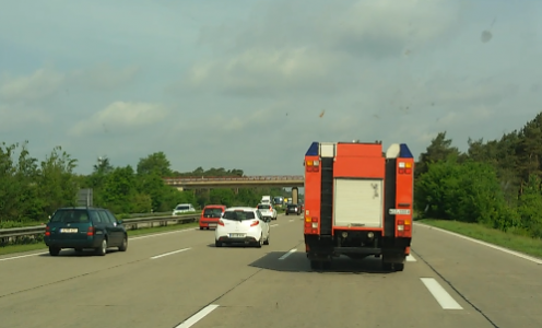 Auf der Fahrt nach Bremerhaven